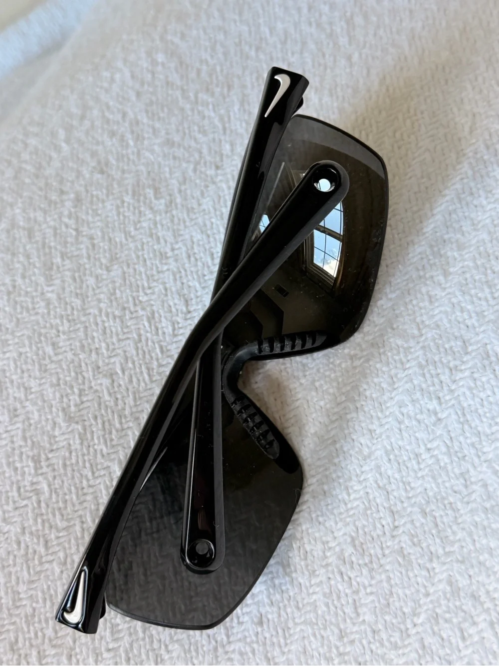 Nike TAILWIND Sunglasses Shiny Black Unisex